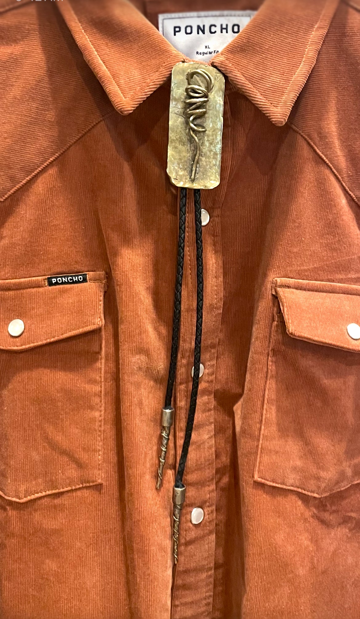 2025 3D Tornado Bolo Tie