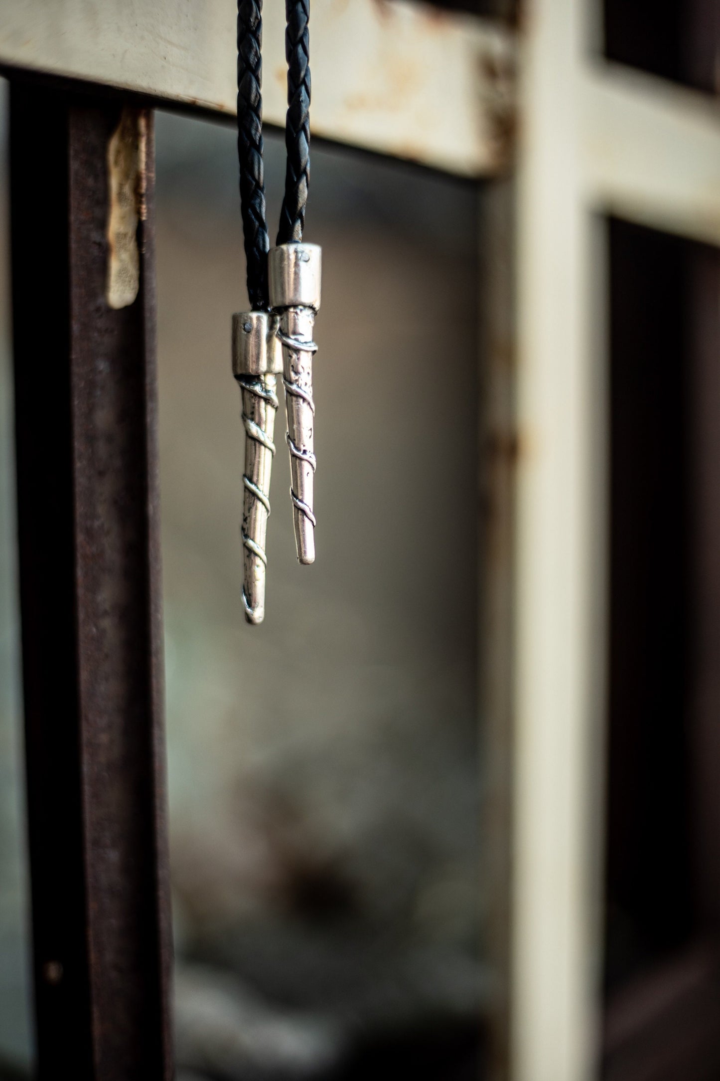 Contemporary Tornado Bolo Tie