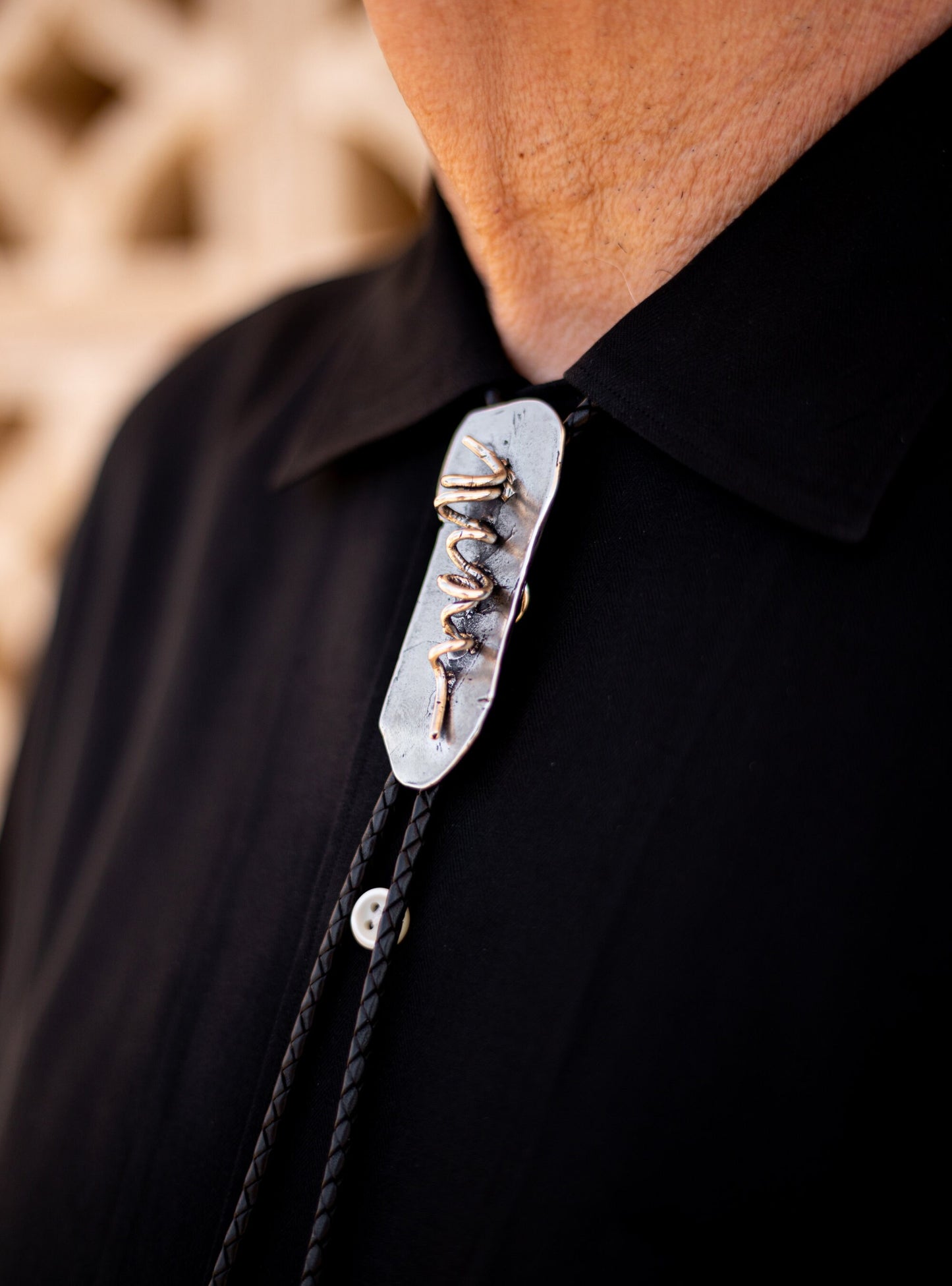 F2 Tornado Bolo Tie