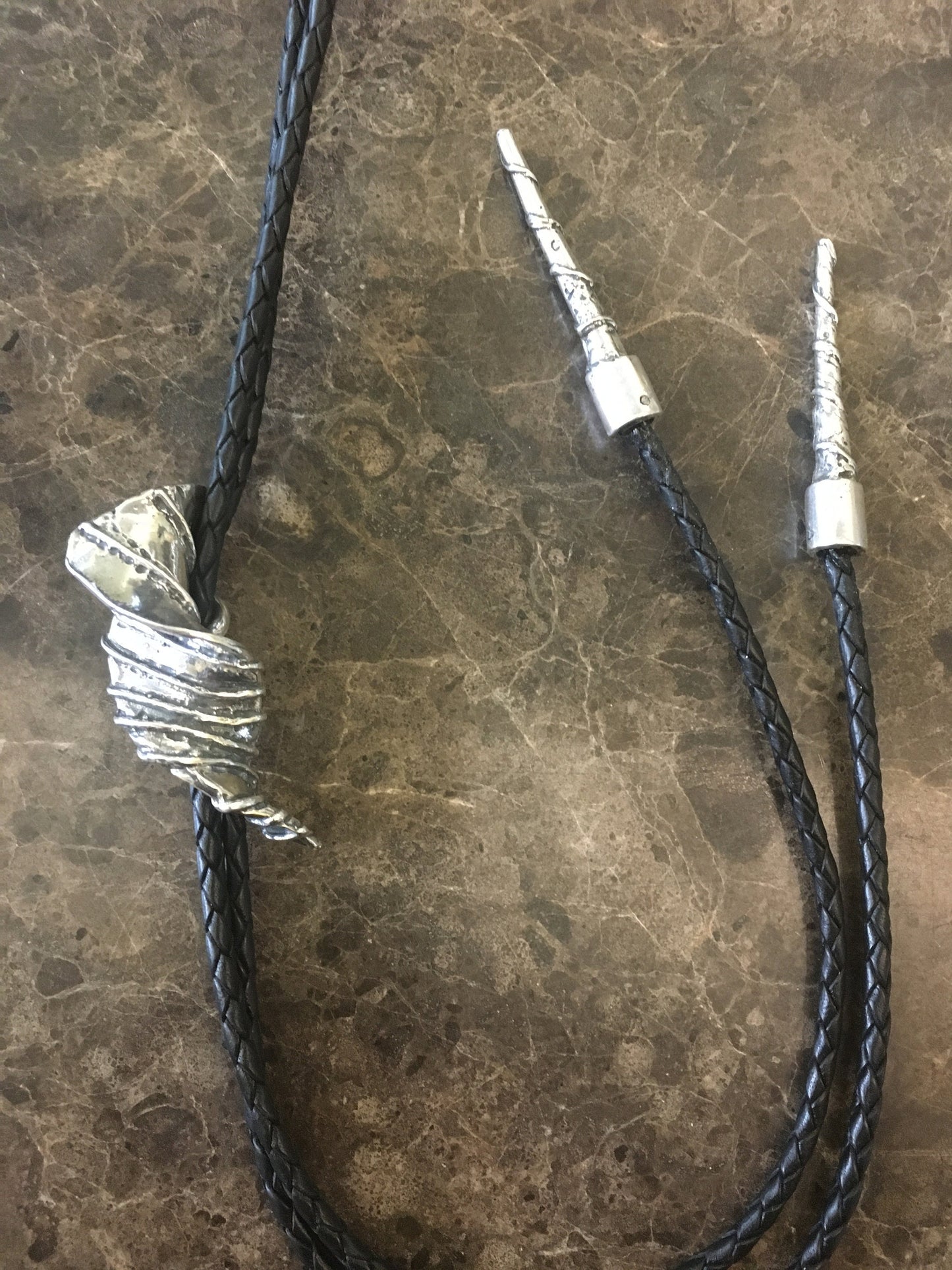 Contemporary Tornado Bolo Tie